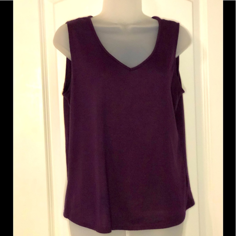 ANTTHONY Magenta Sleeveless Top size Medium
